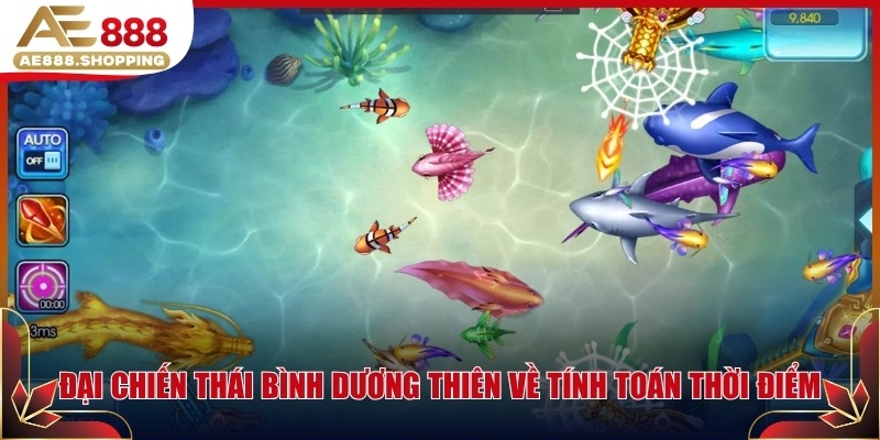 Đại Chiến Thái Bình Dương thiên về tính toán thời điểm