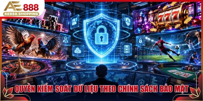 Quyền kiểm soát dữ liệu theo chính sách bảo mật 