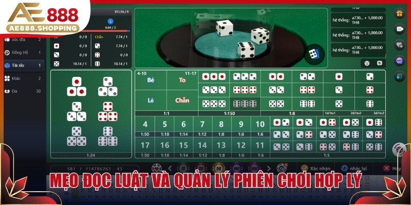 Mẹo đọc luật và quản lý phiên chơi hợp lý