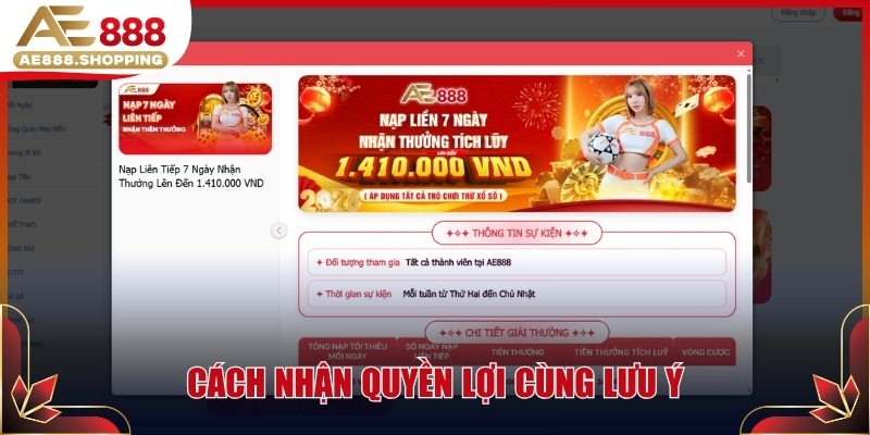 Cách nhận quyền lợi cùng lưu ý