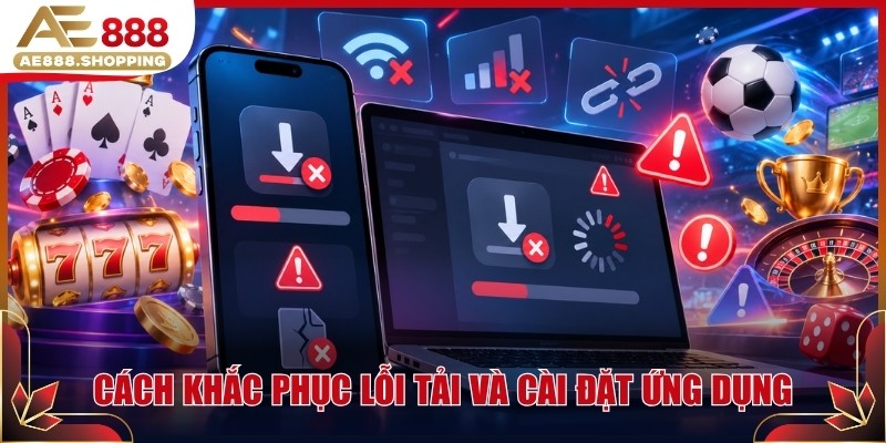 Cách khắc phục lỗi tải và cài đặt ứng dụng